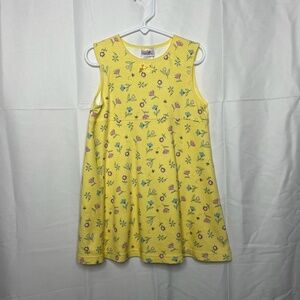 Vintage Carter's Floral Tank Dress Girls Size 6